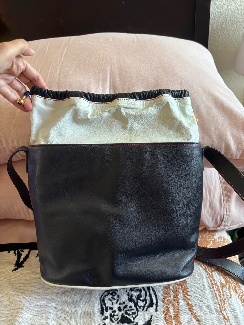 Vintage Rare Gucci leather bag - Picture 3 of 12